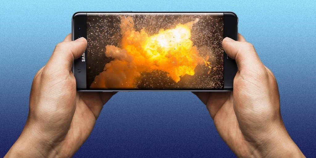 ¡Peligro! El Samsung Galaxy Note 7 tiene un fallo que podría hacerlo explotar