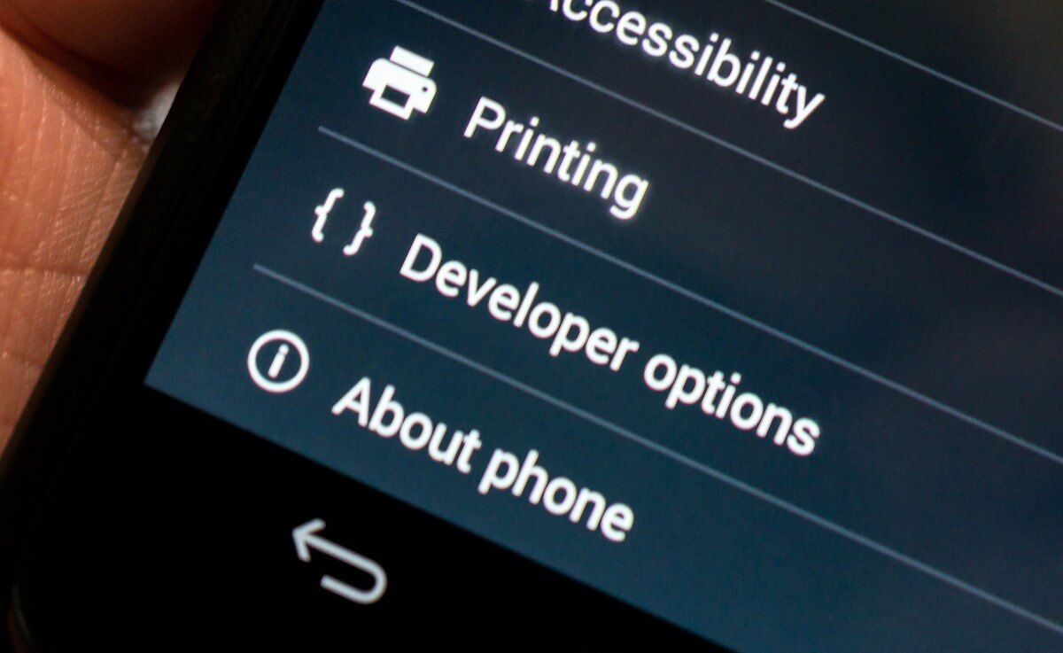 Habilitar las Opciones de Desarrollador y la depuración USB en Android 6.0.1