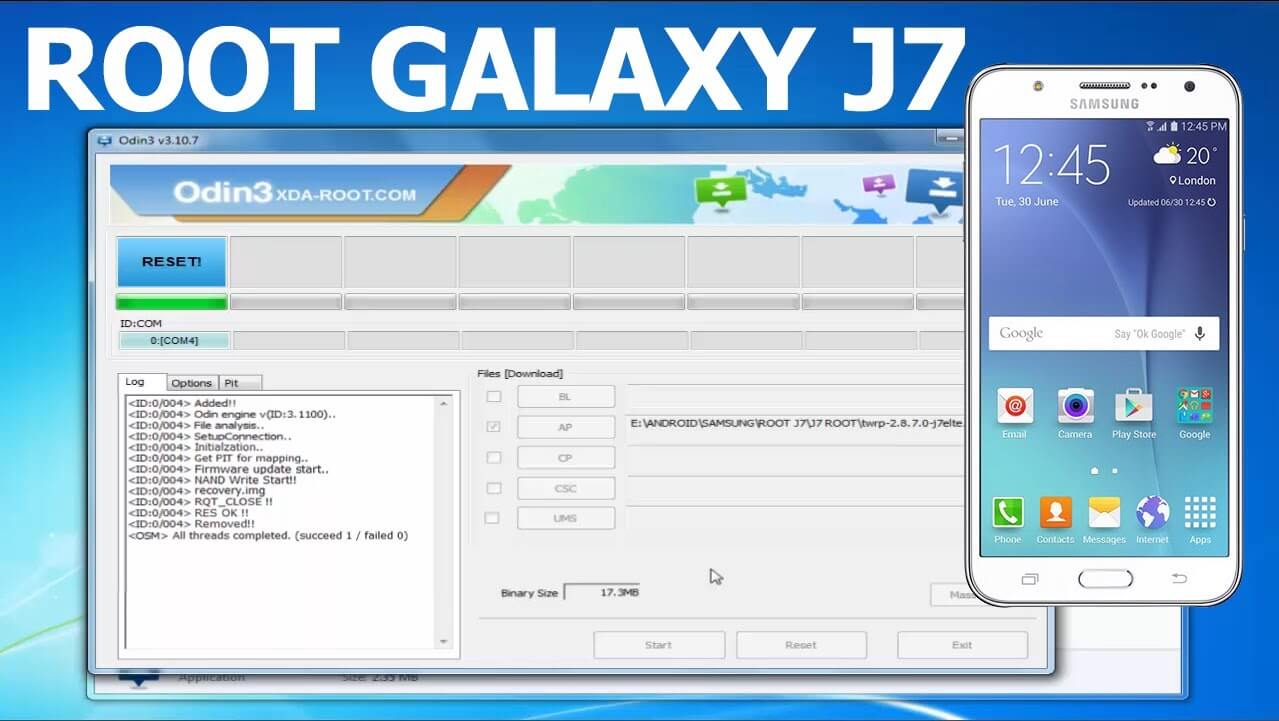 Rootear el Samsung Galaxy J7 SM-J700P