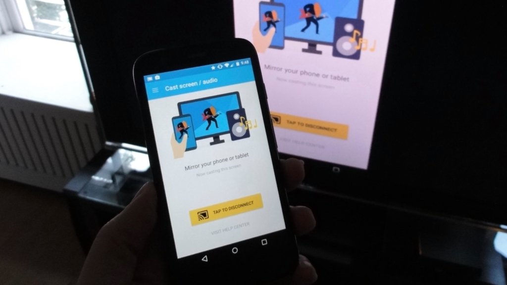 convertir el móvil en Android Chromecast