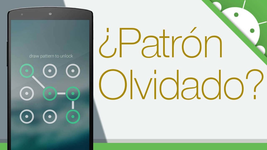 Solución al olvido del código de desbloqueo en Android