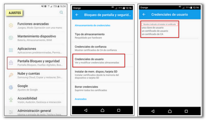 Como Instalar Certificado Digital En Tablet Samsung
